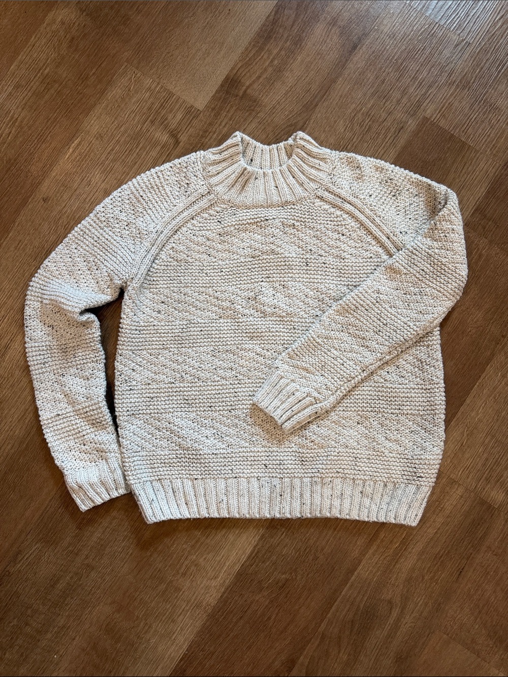 Prana Mixed Knit Sweater M